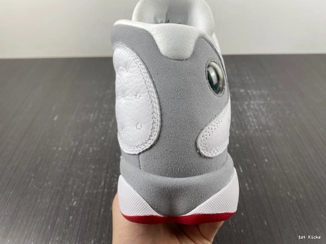 1st Kicks Shoes Grey 13 Air Jordan 414571-160 Wolf 0708